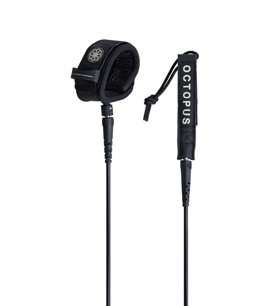 6ft Mission Control Leash Black - Octopus